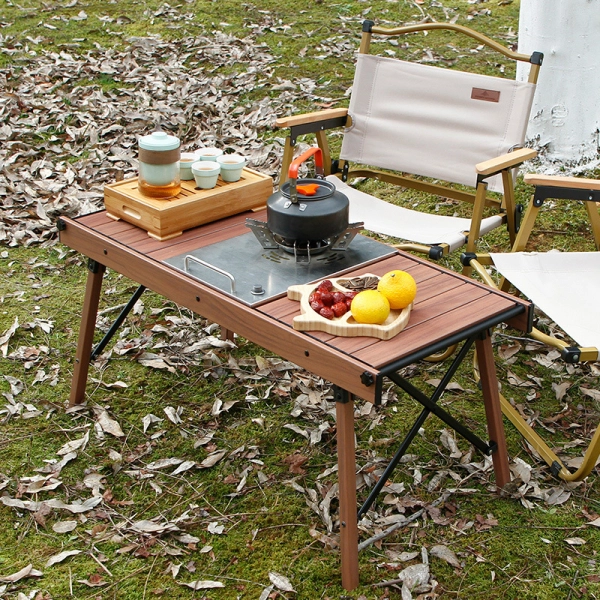 Erkundung der Materialien von Campingtischen: Aluminiumlegierung, Kunststoff und Holz