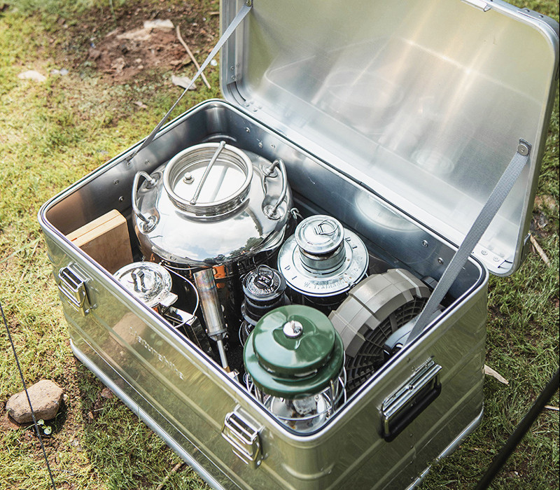 Warum machen Campingboxen aus Aluminium Ihr Zeltcamping praktisch?