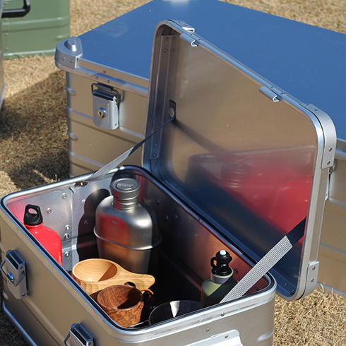 Aluminium-Camping- und Overland-Aufbewahrungsboxen und -koffer