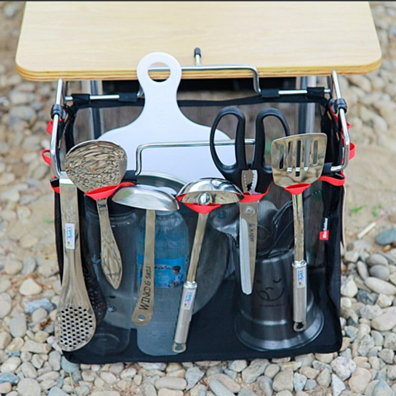 Aufbewahrungsgitter für Outdoor-Camping | Tragbare Aufbewahrungstasche