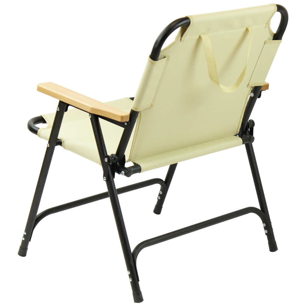 Klappbarer Campingstuhl aus Aluminium für Wandern, Picknick, Terrasse und Strand