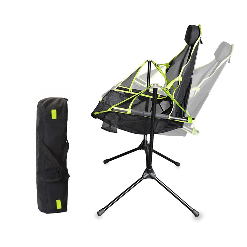 Klappbarer Schaukelstuhl aus Aluminium für den Außenbereich