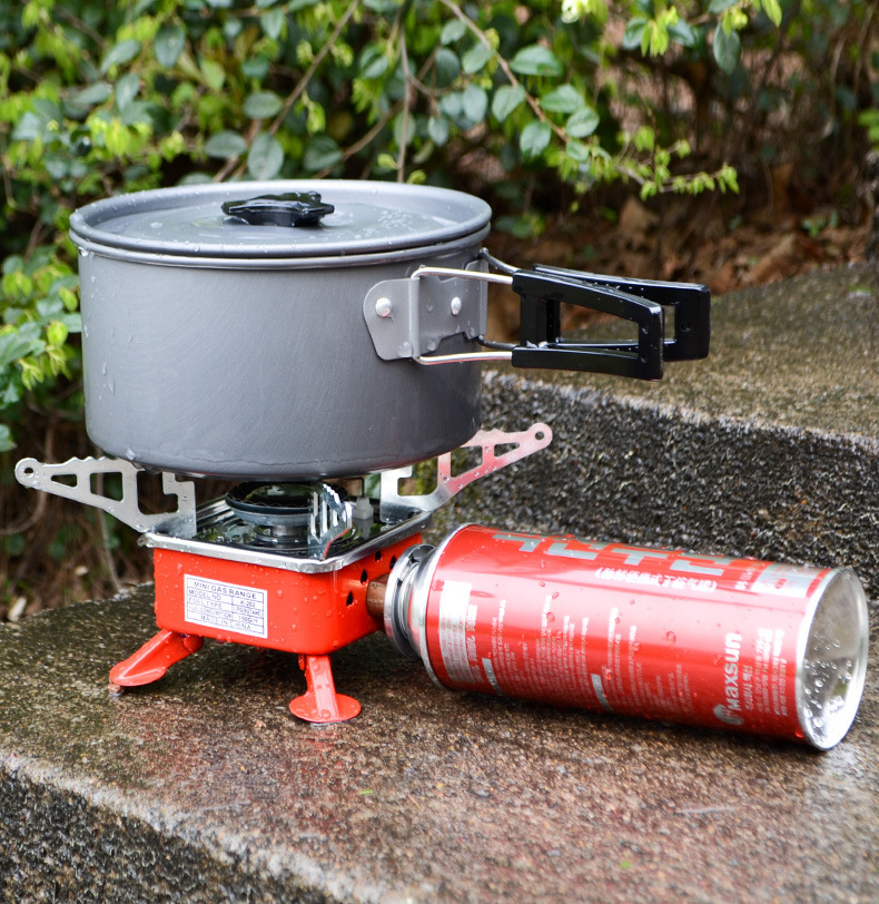 Mini-Camping-Gaskocher für den Außenbereich | Gasbrenner für Rucksackreisen