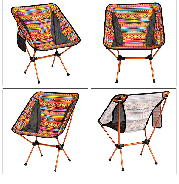 Tragbare, klappbare Campingstühle aus Aluminium