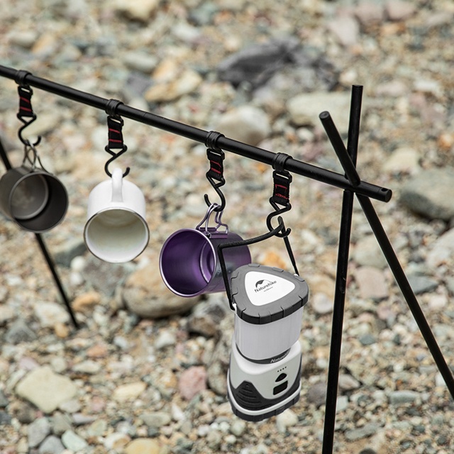 Aluminium-Aufhängegestell für Outdoor-Camping-Kochgeschirr