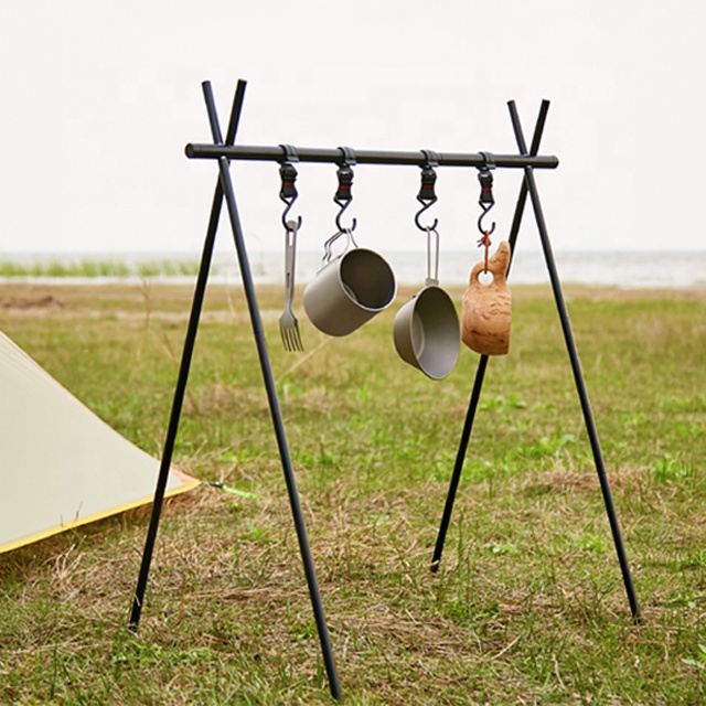 Aluminium-Aufhängegestell für Outdoor-Camping-Kochgeschirr