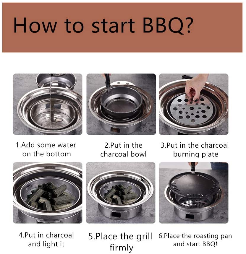 Camping-Grill im Freien