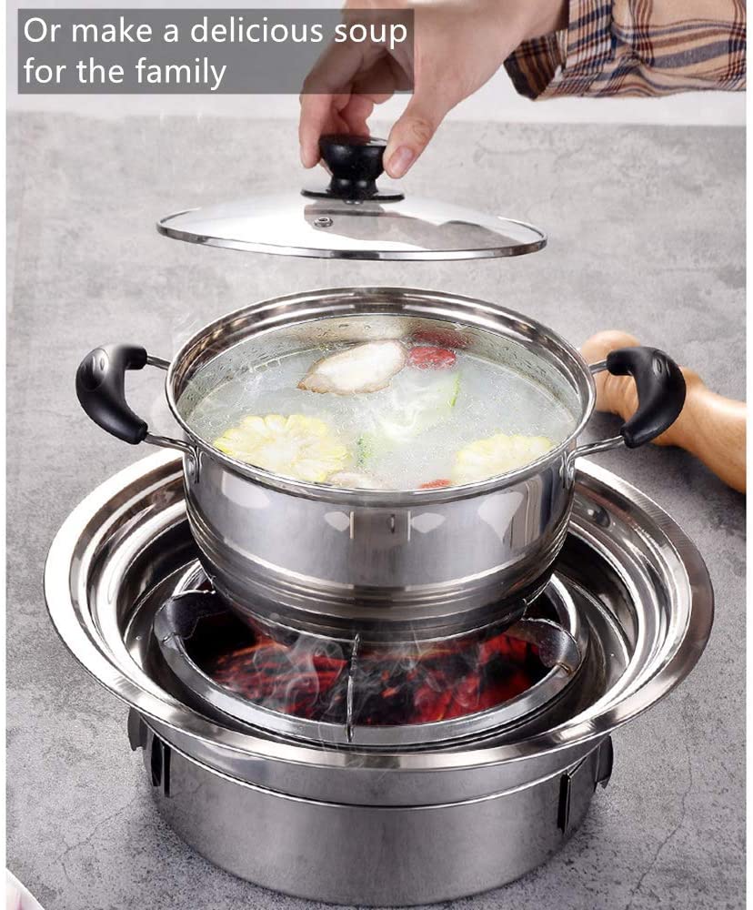 Camping-Grill im Freien