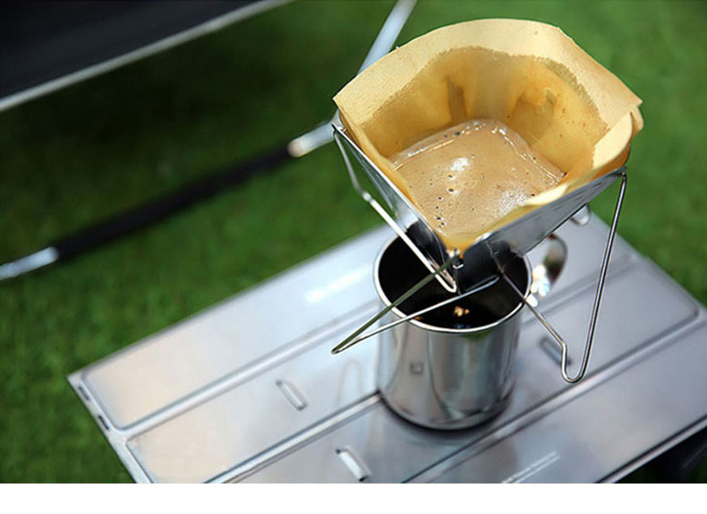 Kaffeetropfständer für Outdoor-Camping