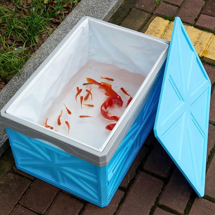Stapelbare, faltbare Aufbewahrungsbox aus Kunststoff
