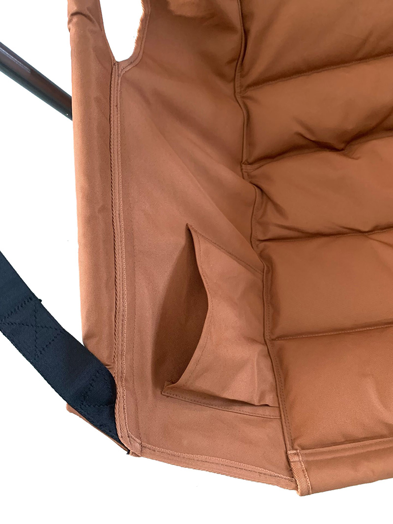 Ultraleichter Camping-Klappstuhl mit Aluminiumrahmen