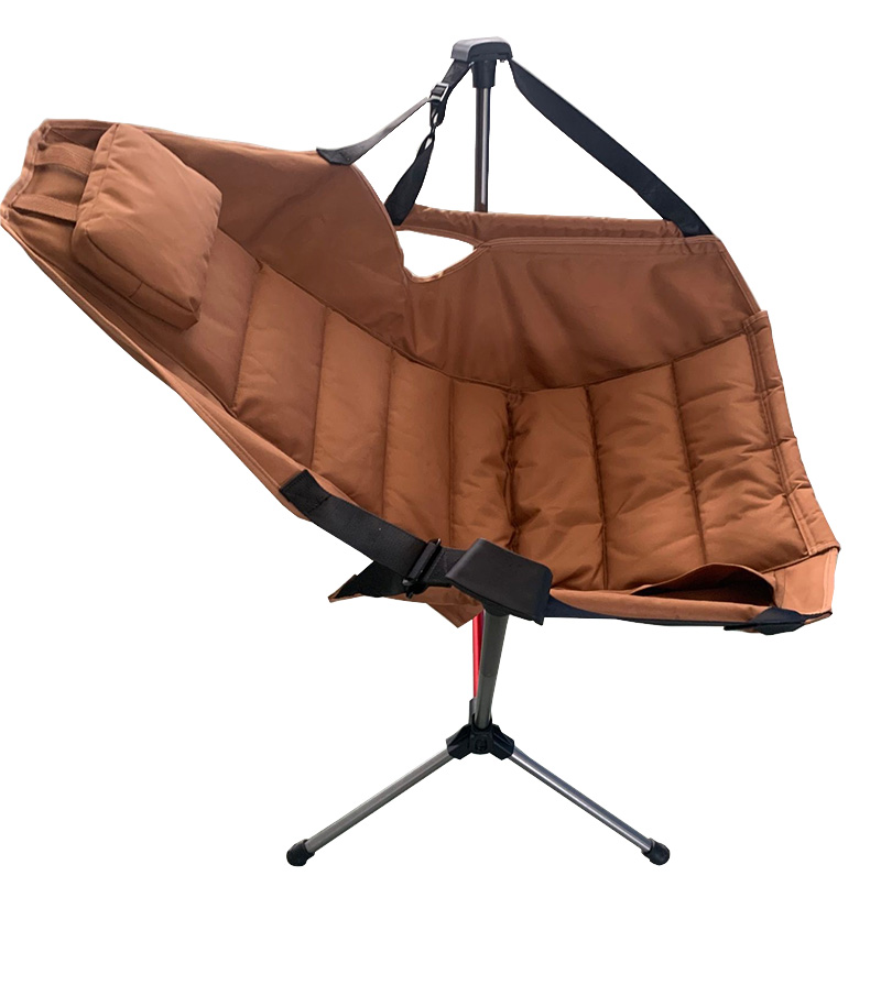 Ultraleichter Camping-Klappstuhl mit Aluminiumrahmen