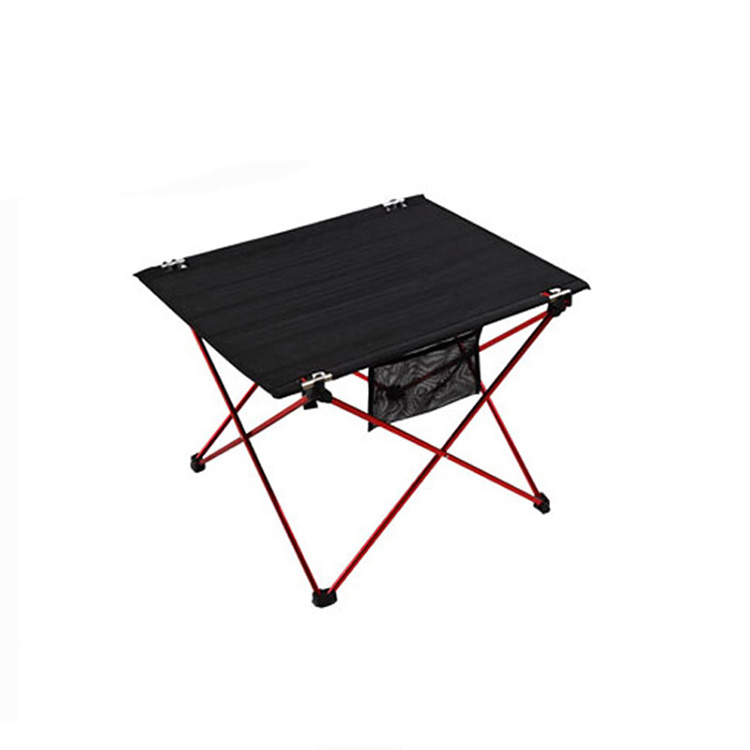 Ultraleichter, klappbarer Campingtisch mit Aluminiumrahmen und Stoffplatte