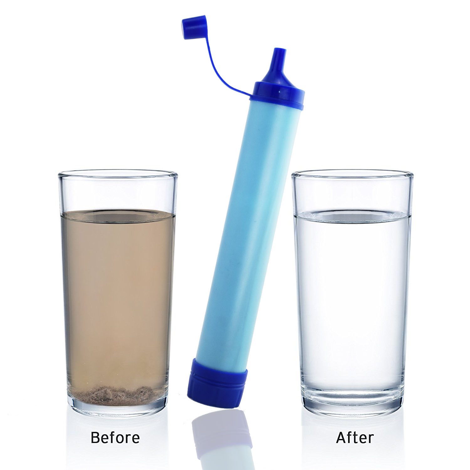 Wasserfiltersystem für den Außenbereich Tragbarer Wasserreiniger