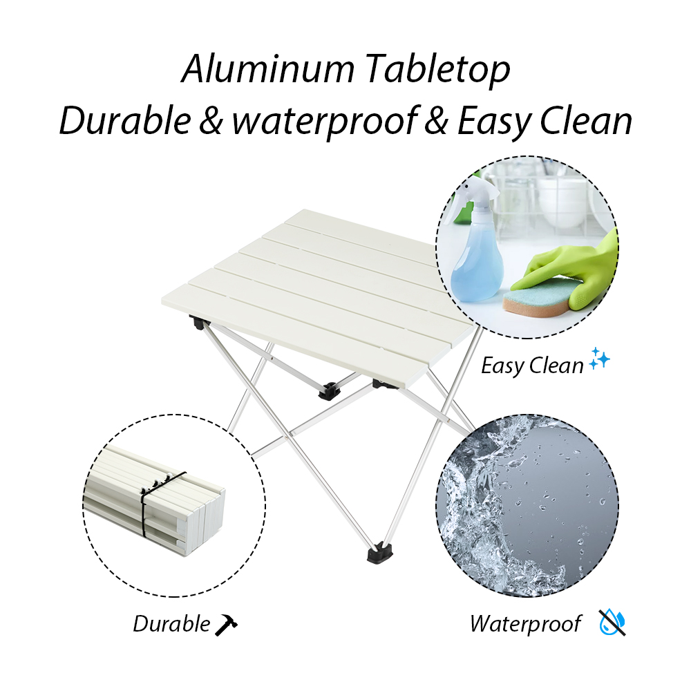 Picknick-Koch-Klapp-Campingtisch aus Aluminium