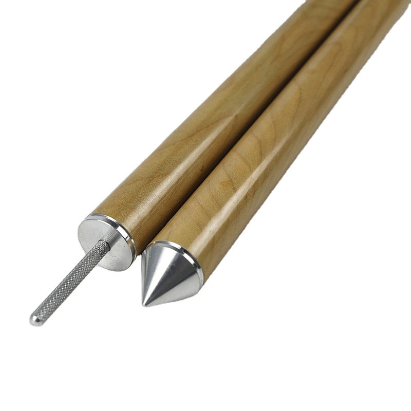 Aluminium-Campingzelt-Planenstange mit Holzmuster