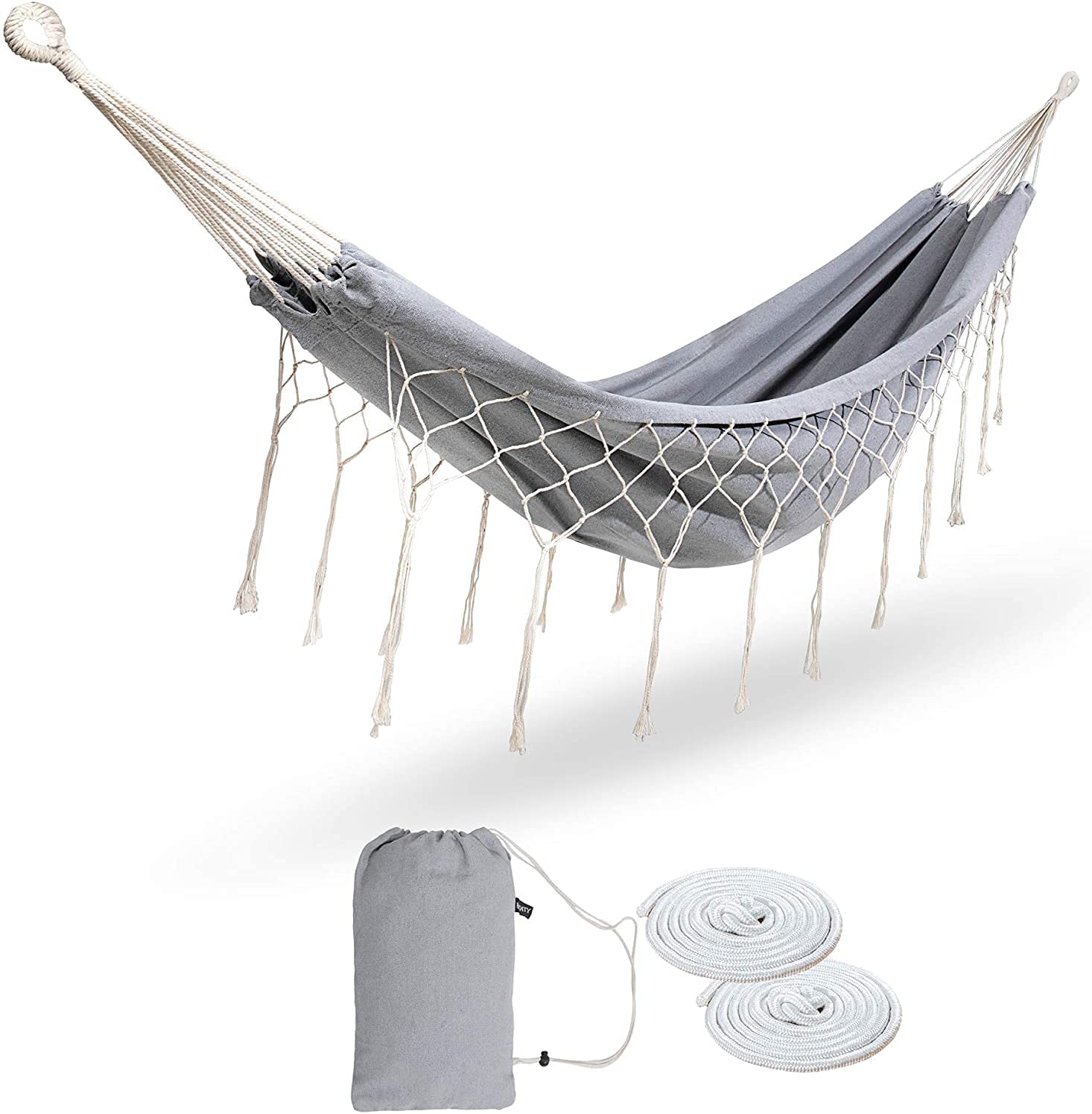 Doppel-Einzelhängematten-Hängesessel für den Außenbereich für Camping