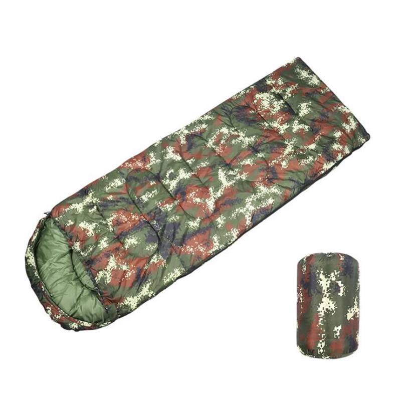 Ultraleichte wasserdichte Camouflage-Campingschlafsäcke