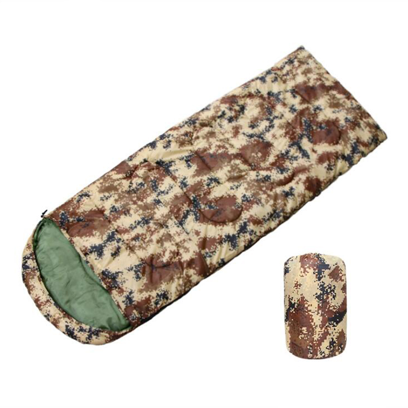 Ultraleichte wasserdichte Camouflage-Campingschlafsäcke
