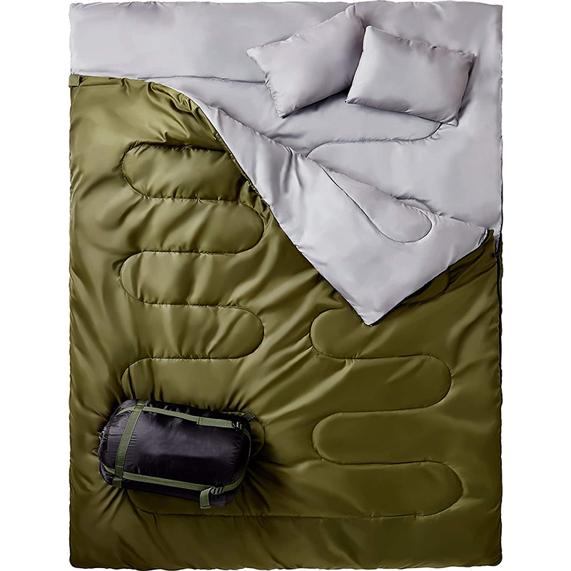 Doppelter Personen-Wintercamping-Schlafsack