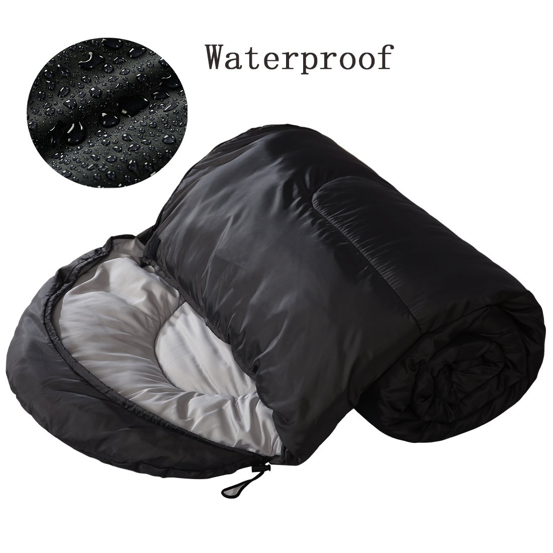 0.7–4 kg wasserdichte Baumwollschlafsäcke für Camping und Rucksackreisen