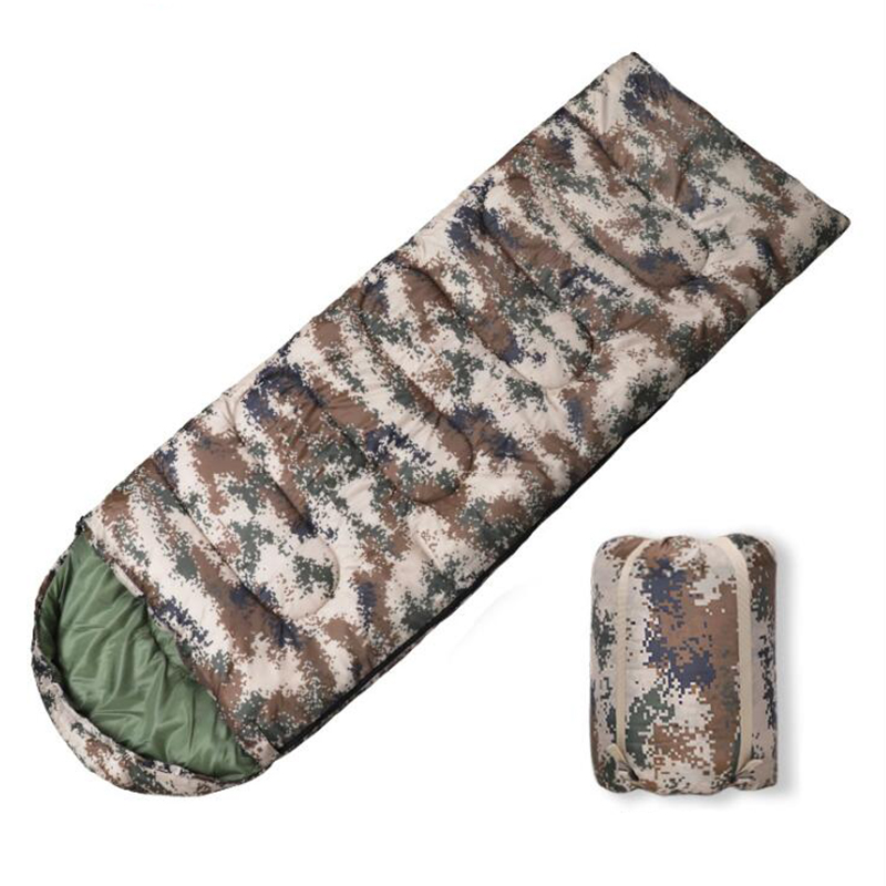 Ultraleichte wasserdichte Camouflage-Campingschlafsäcke