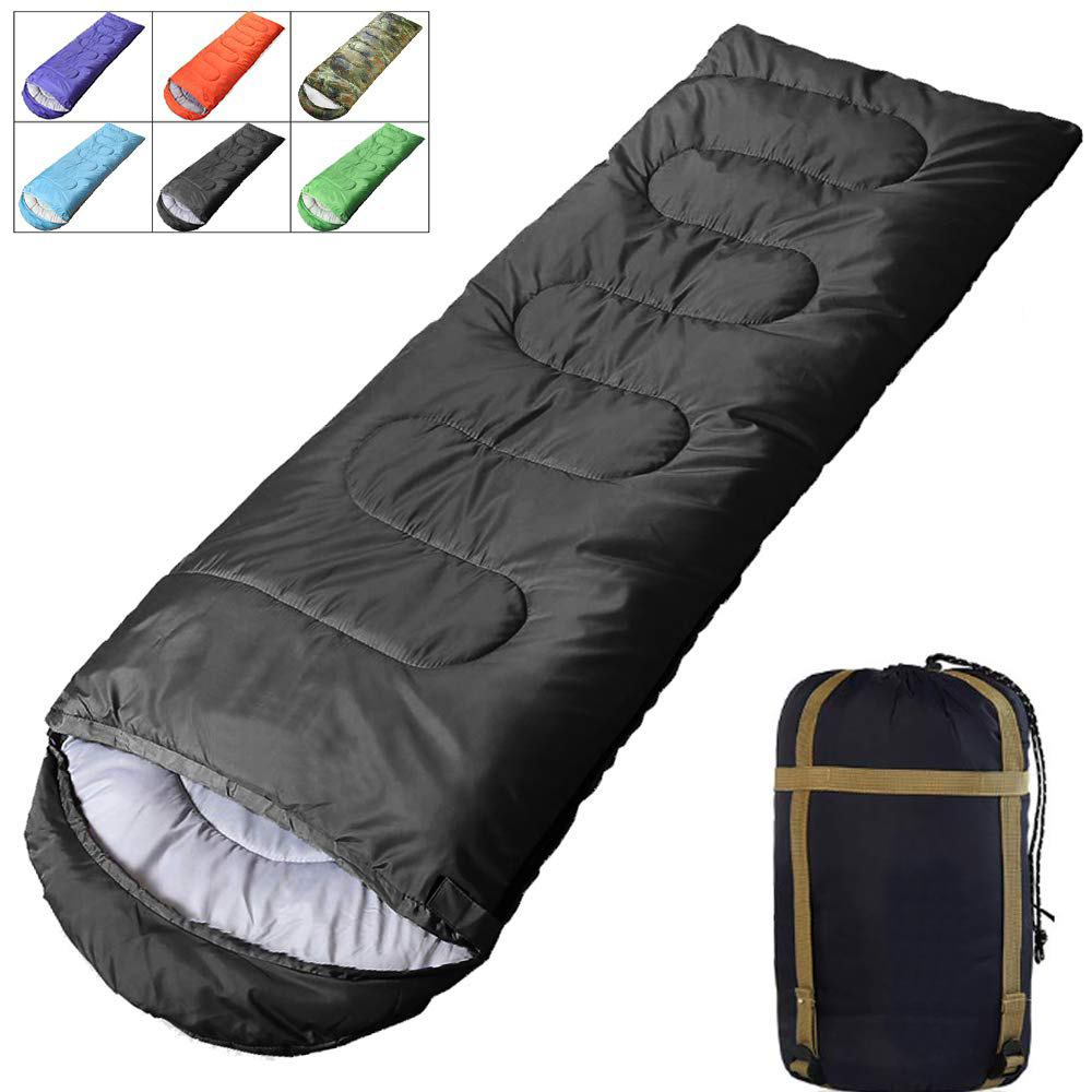 0.7–4 kg wasserdichte Baumwollschlafsäcke für Camping und Rucksackreisen