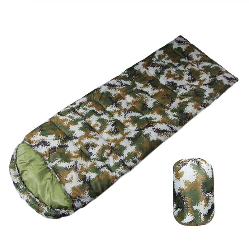 Ultraleichte wasserdichte Camouflage-Campingschlafsäcke