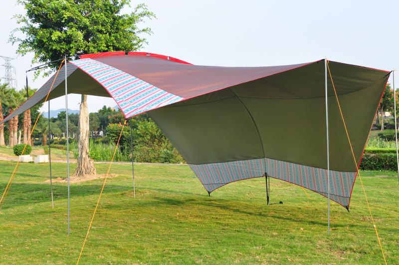 Großes Sonnenschutz-Markisen-Vordach für Camping im Freien