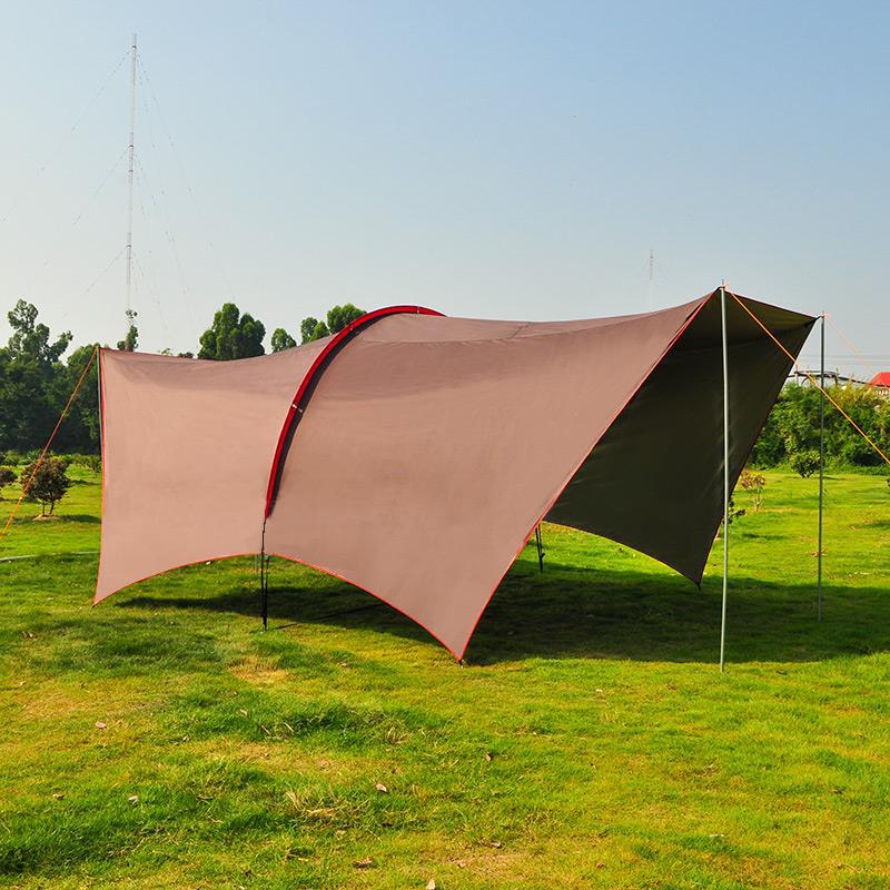 Großes Sonnenschutz-Markisen-Vordach für Camping im Freien