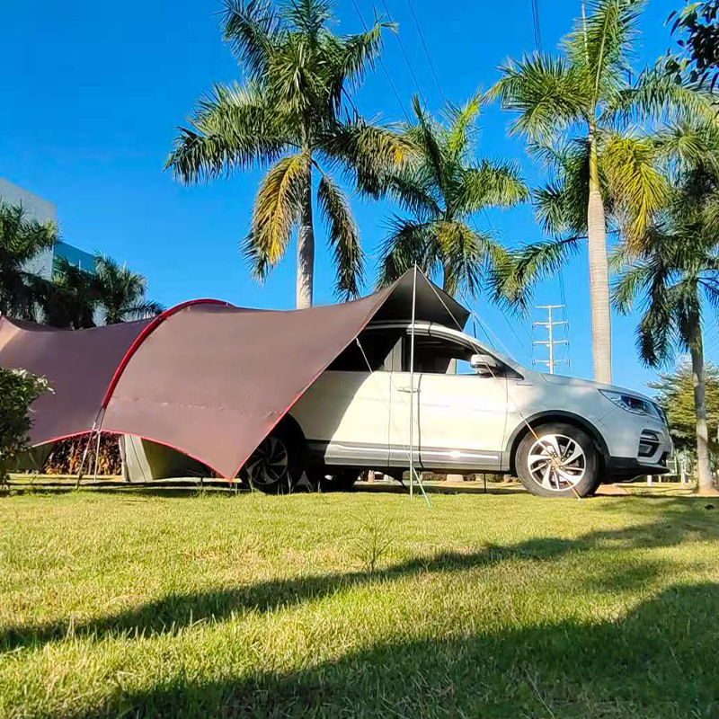 Großes Sonnenschutz-Markisen-Vordach für Camping im Freien