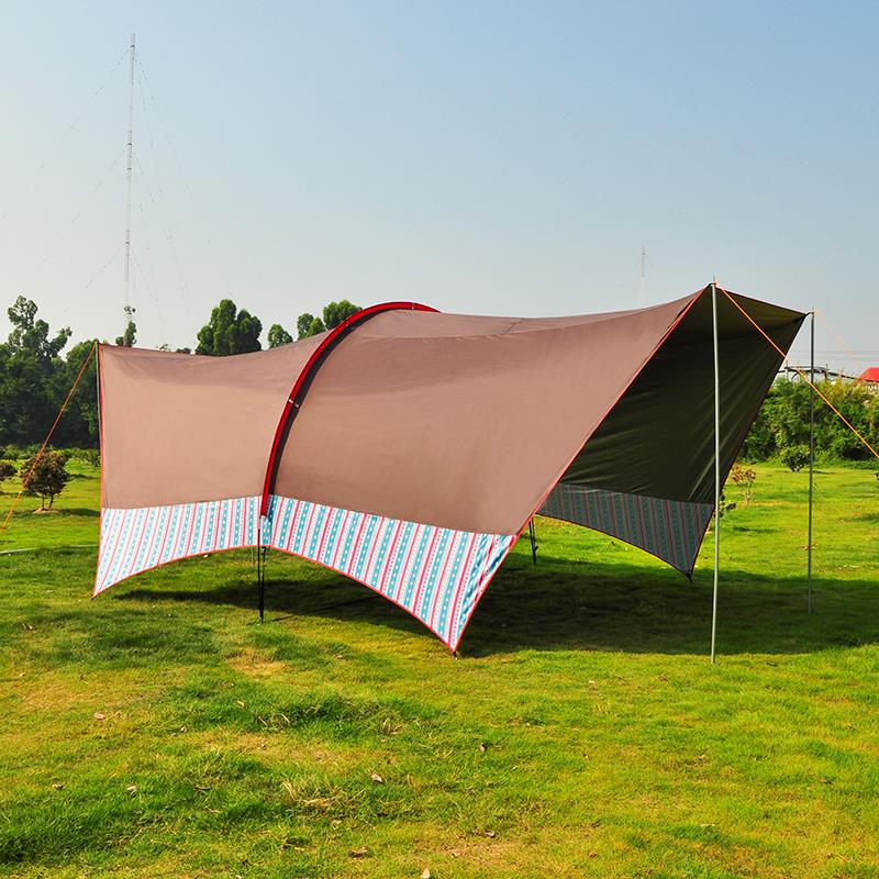 Großes Sonnenschutz-Markisen-Vordach für Camping im Freien