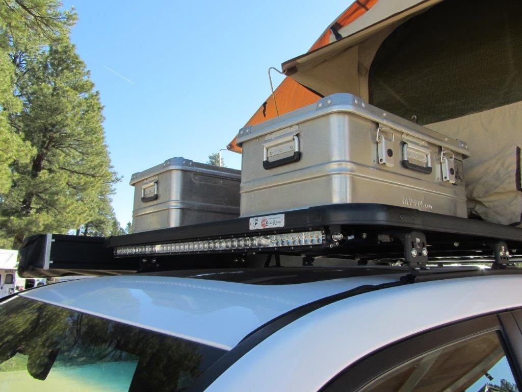 Aluminium-Camping- und Overland-Aufbewahrungsboxen und -koffer