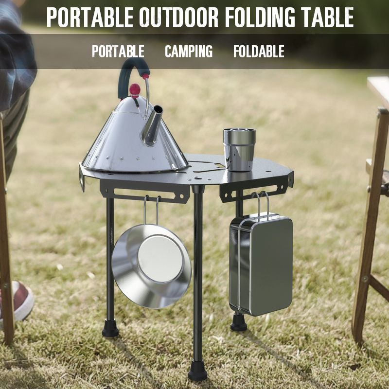 DIY-Camping-Klapptisch aus Aluminium für den Außenbereich