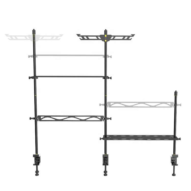 Outdoor Camping Picknick Klapp Desktop Rack Mit Hängen und Lagerung
