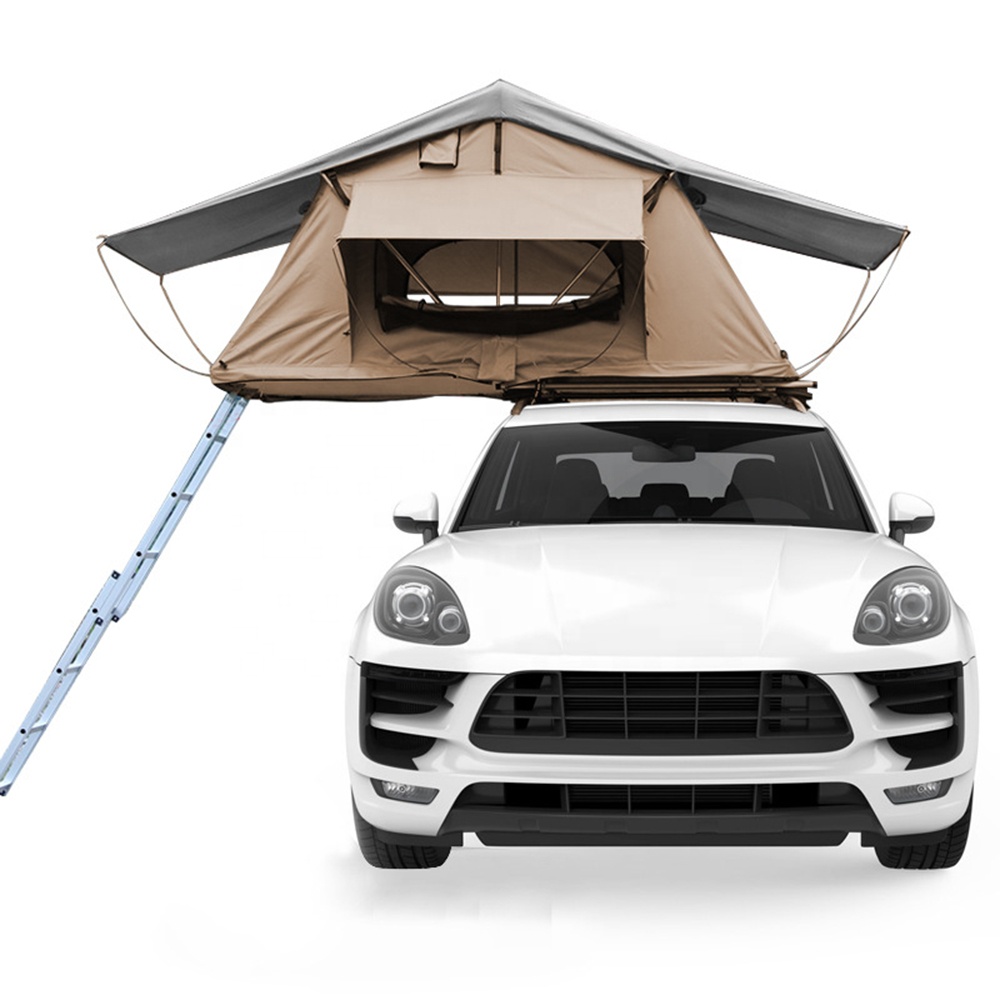 Outdoor-Dachzelt aus weichem Material fürs Auto – viel Platz und schnelles Öffnen