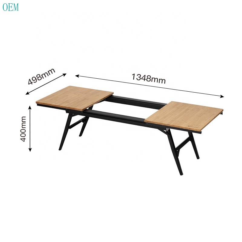 Outdoor IGT Klappbarer Campingtisch mit Picknickkocher