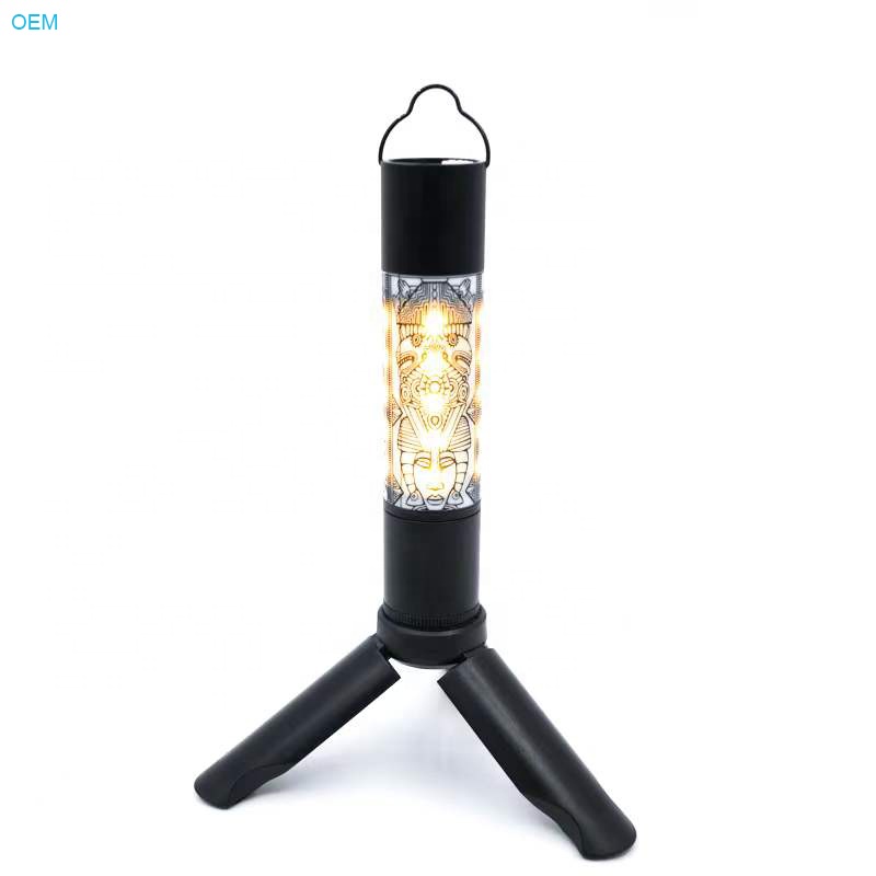 Tragbares LED-Campingzeltlicht für den Außenbereich mit 3 Ständern