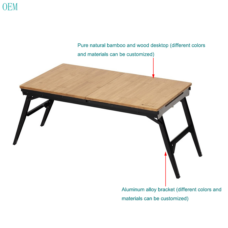 Outdoor IGT Klappbarer Campingtisch mit Picknickkocher