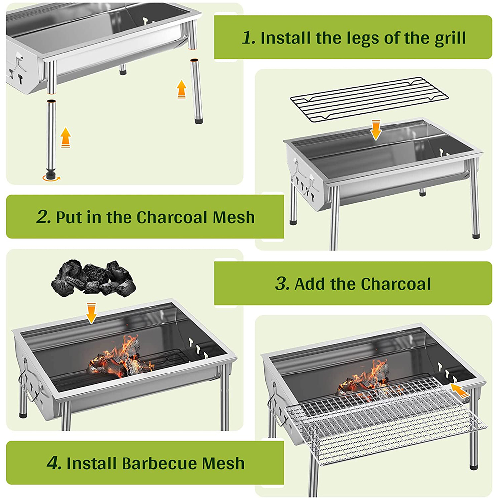 Outdoor Camping Holzkohlegrill BBQ Grills