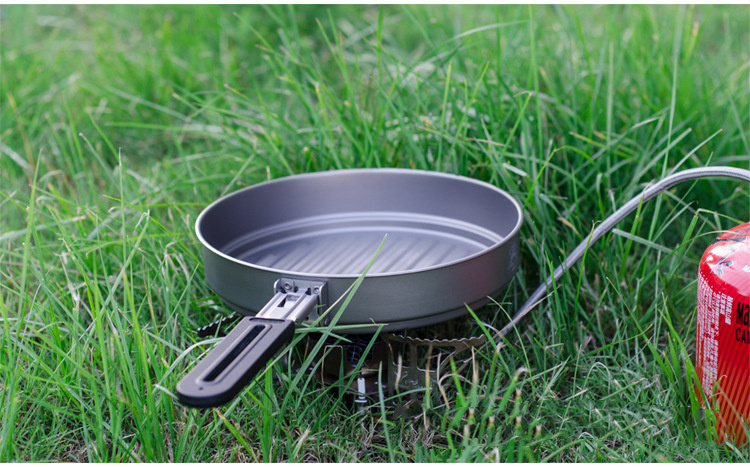 Titan-Camping-Kochgeschirr-Sets - Outdoor-Kochtöpfe, Bratpfannen