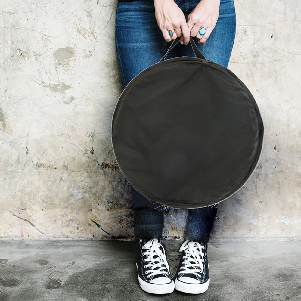 Tragbarer Mülleimer mit 63 l Fassungsvermögen für Outdoor-Wanderungen, Camping und Grillen