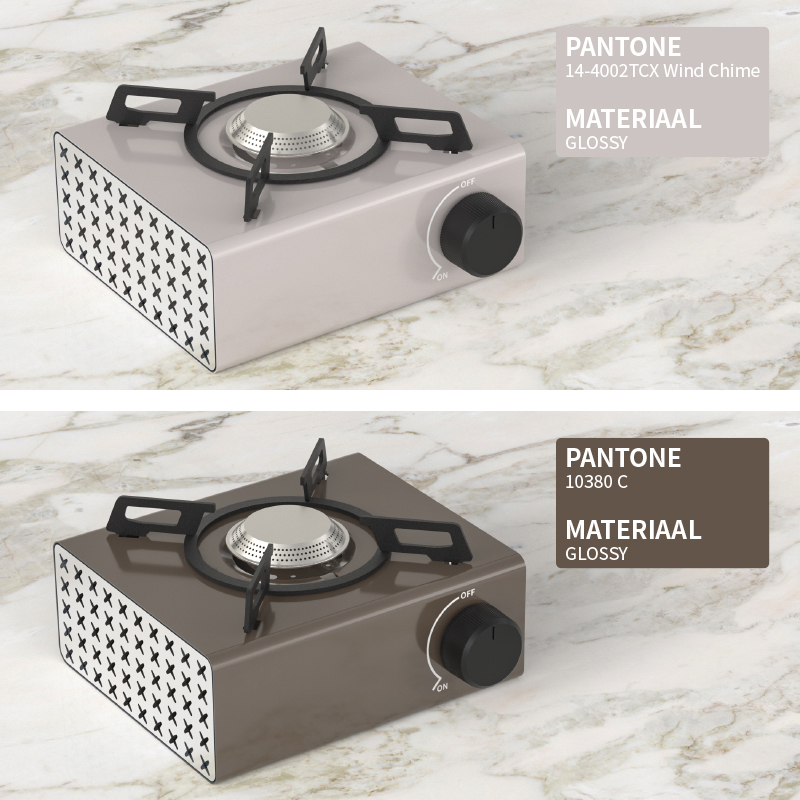 Tragbarer Mini-Kassetten-Butangasbrenner 2000W für Outdoor-Camping-Picknick