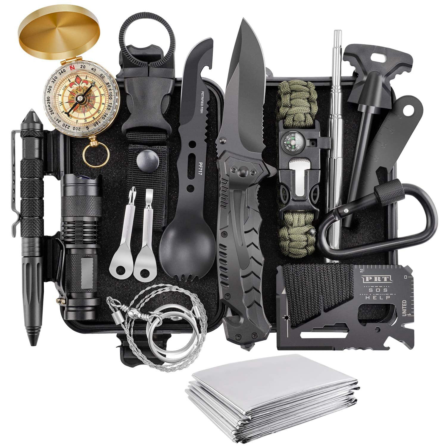 Camping Outdoor Taschen Notfall Survival Kit Outdoor