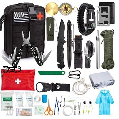 Camping Outdoor Taschen Notfall Survival Kit Outdoor