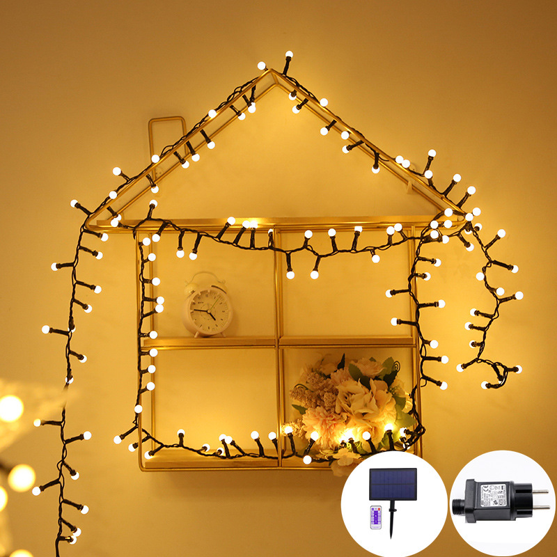 5m 250LEDs 10m 500 Weihnachten Globus Led Ball String Lichter