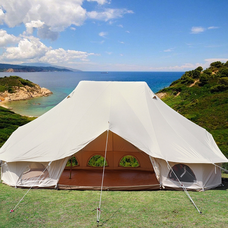 24 m² großes Emperor-Jurtenzelt für Camping und Glamping