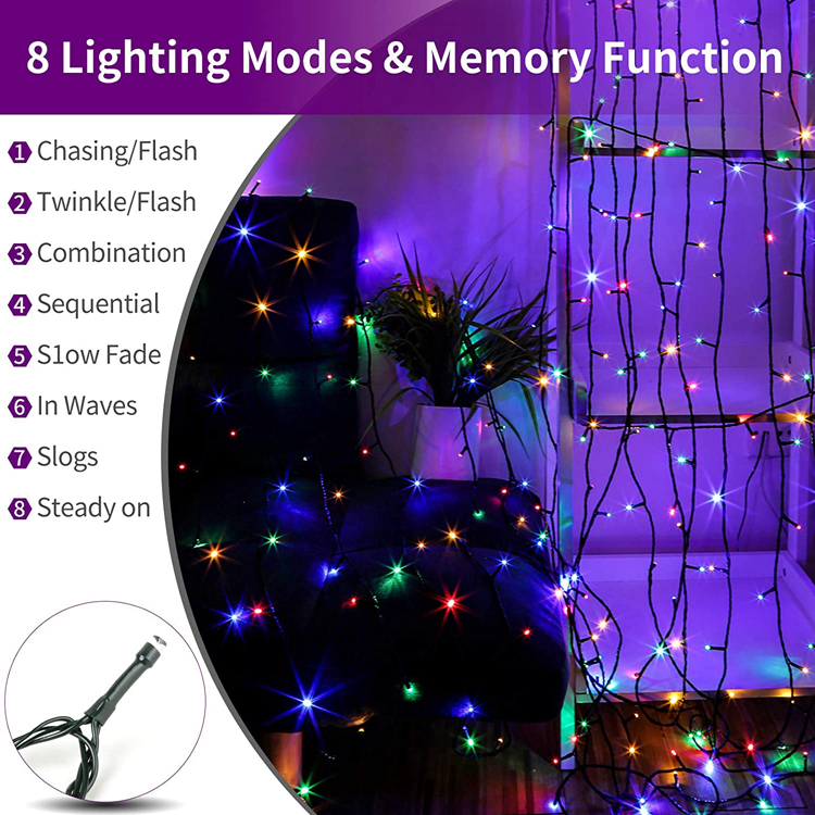 Wasserdichte LED-Weihnachtslichterkette