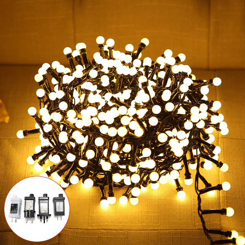 5m 250LEDs 10m 500 Weihnachten Globus Led Ball String Lichter