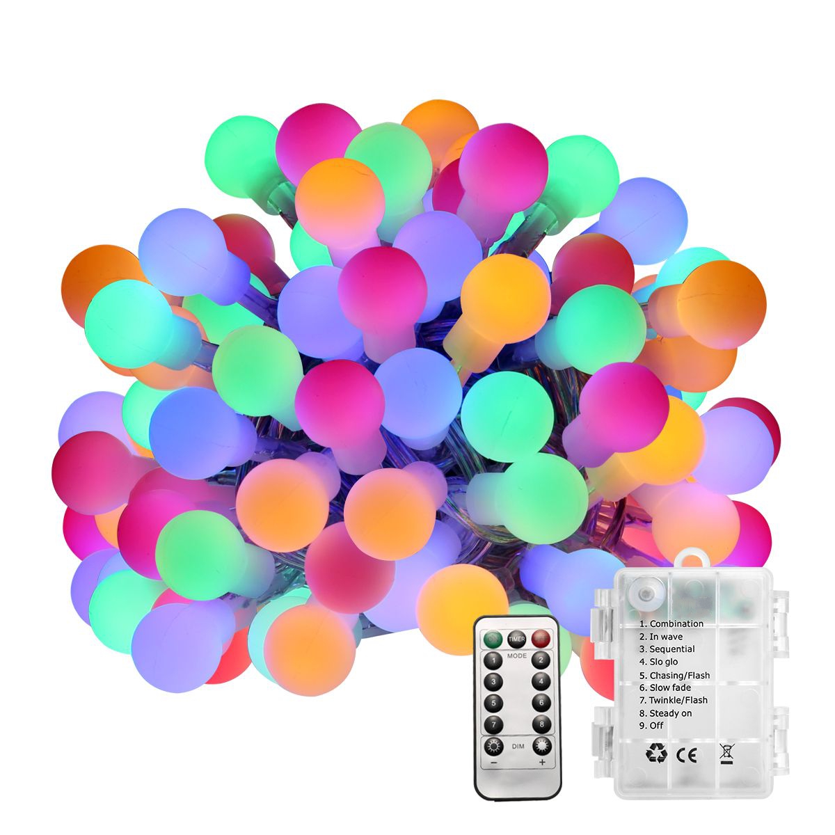 Runde Glühbirne Licht USB LED Camping Lichterkette